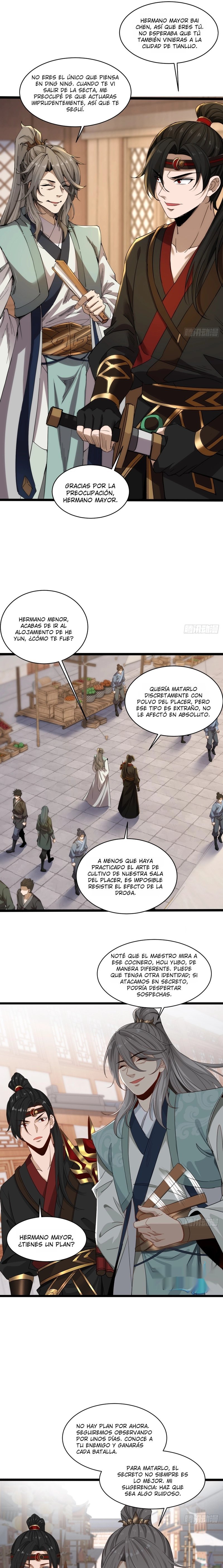 Cultivando en secreto al lado de la líder del culto demoníaco — Capítulo 28 — 7