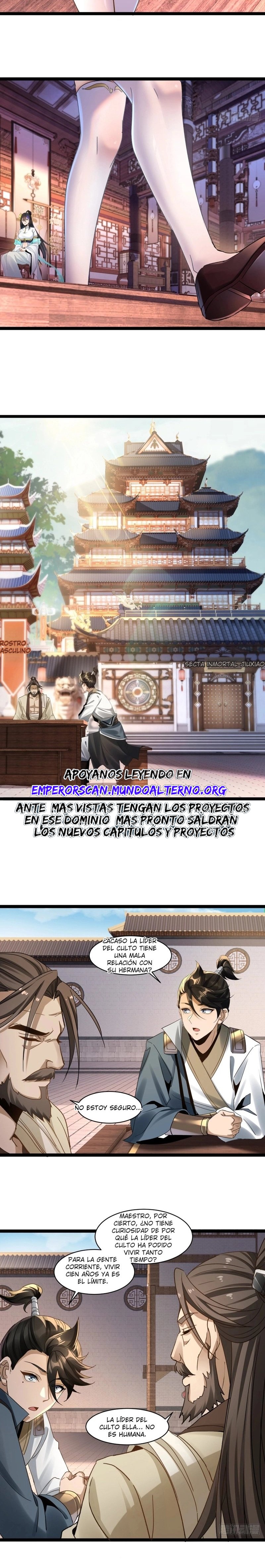 Cultivando en secreto al lado de la líder del culto demoníaco — Capítulo 48 — 6