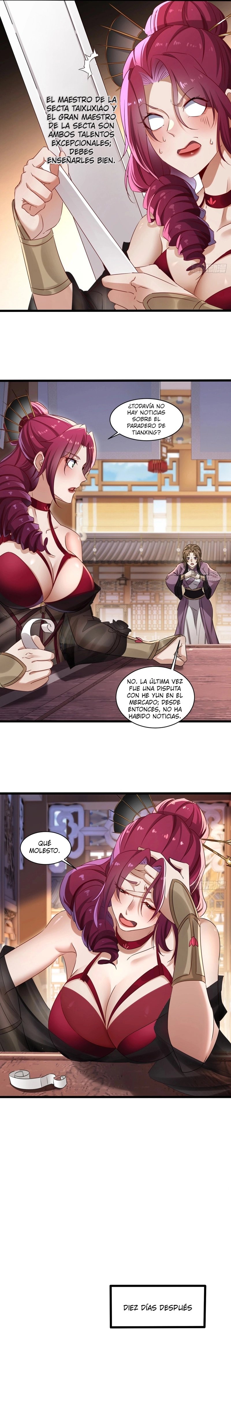 Cultivando en secreto al lado de la líder del culto demoníaco — Capítulo 48 — 9