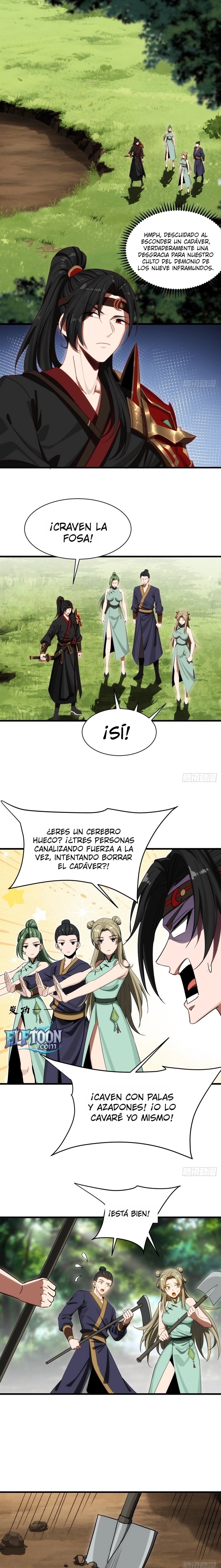Cultivando en secreto al lado de la líder del culto demoníaco — Capítulo 21 — 3