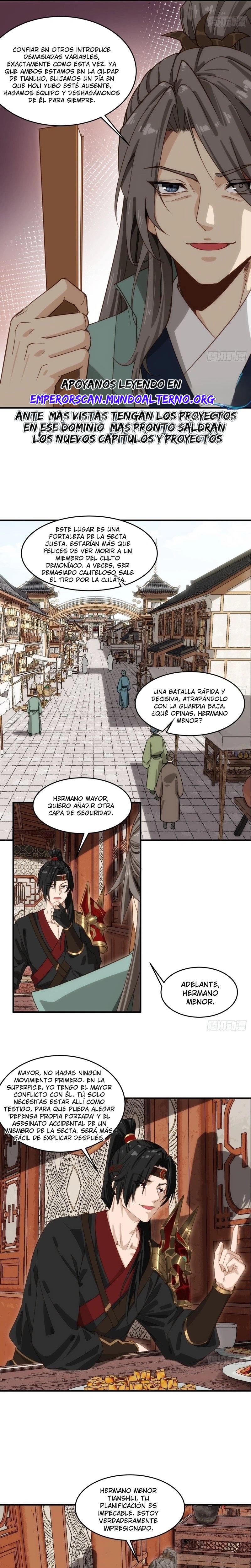Cultivando en secreto al lado de la líder del culto demoníaco — Capítulo 34 — 3