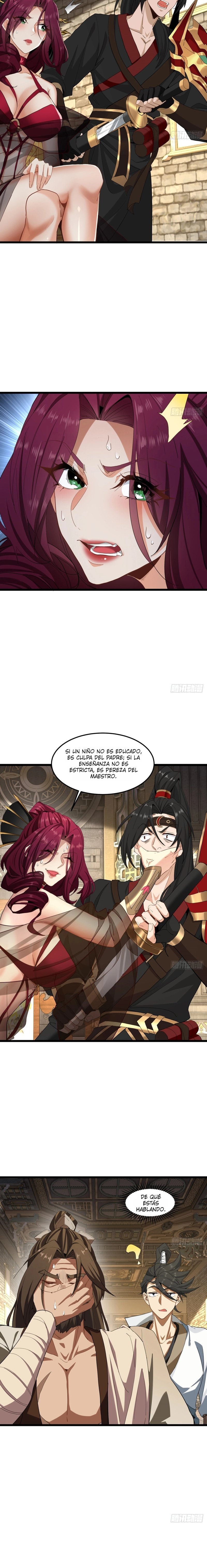Cultivando en secreto al lado de la líder del culto demoníaco — Capítulo 23 — 4