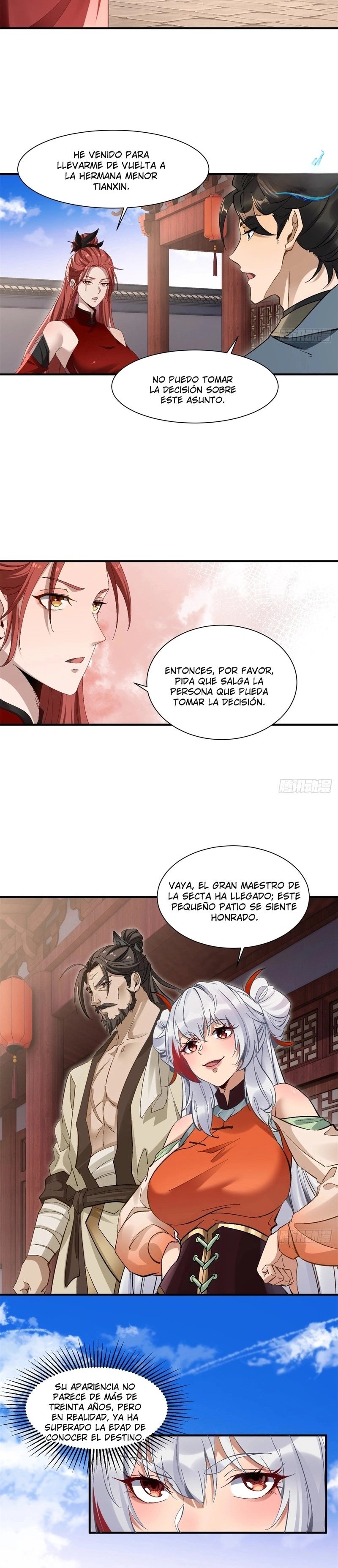 Cultivando en secreto al lado de la líder del culto demoníaco — Capítulo 46 — 4