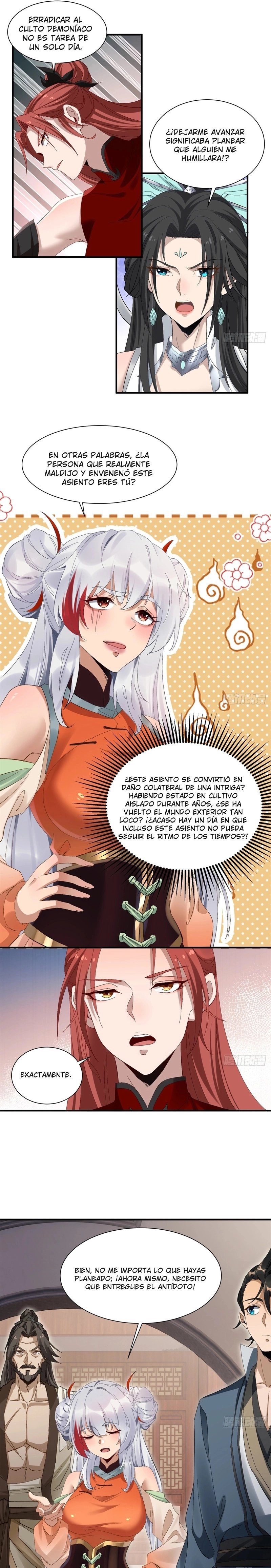 Cultivando en secreto al lado de la líder del culto demoníaco — Capítulo 46 — 9