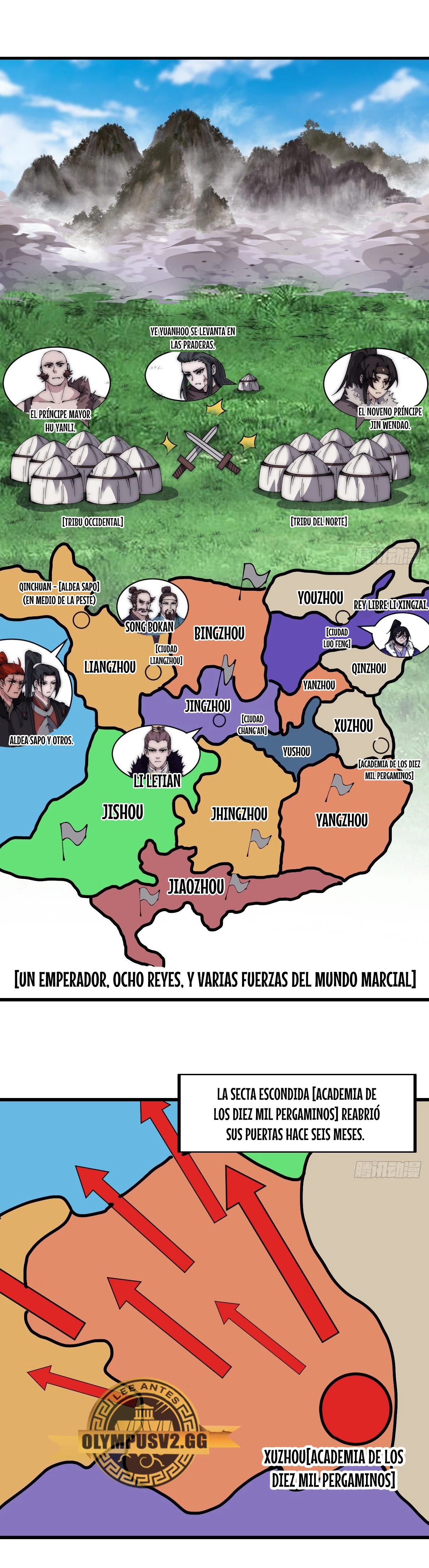 Comienza con una Montaña — Capítulo 522 — 3