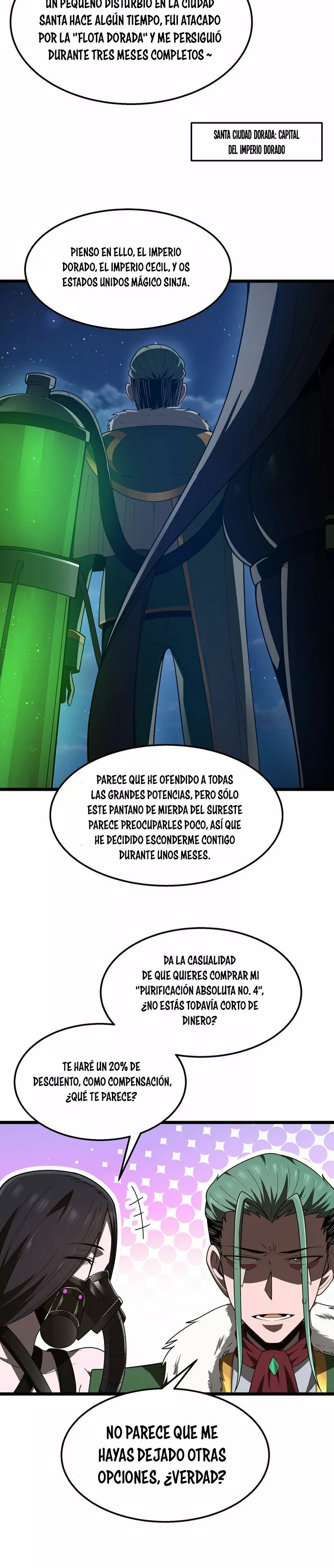 Este valiente es un supremacista del dinero — Capítulo 31 — 17