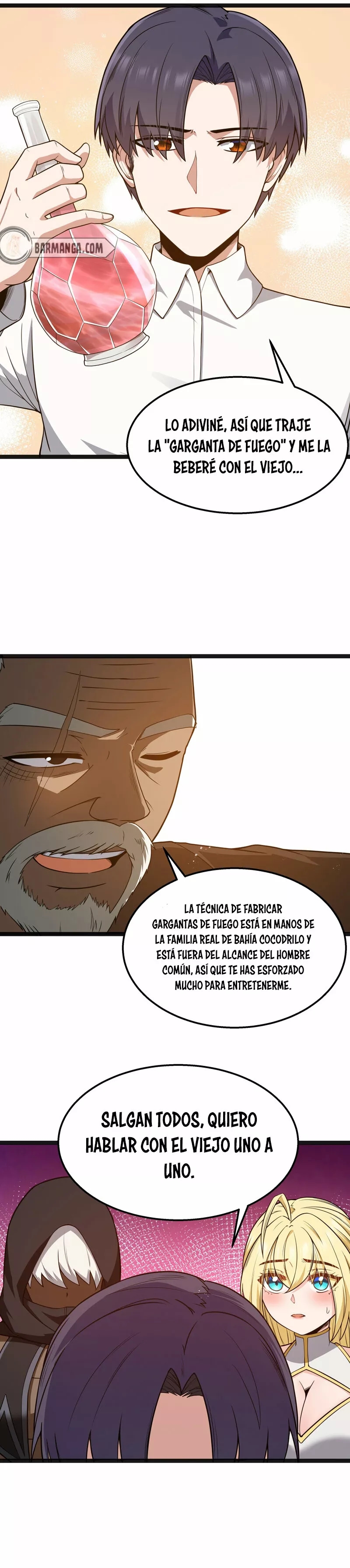 Este valiente es un supremacista del dinero — Capítulo 18 — 6