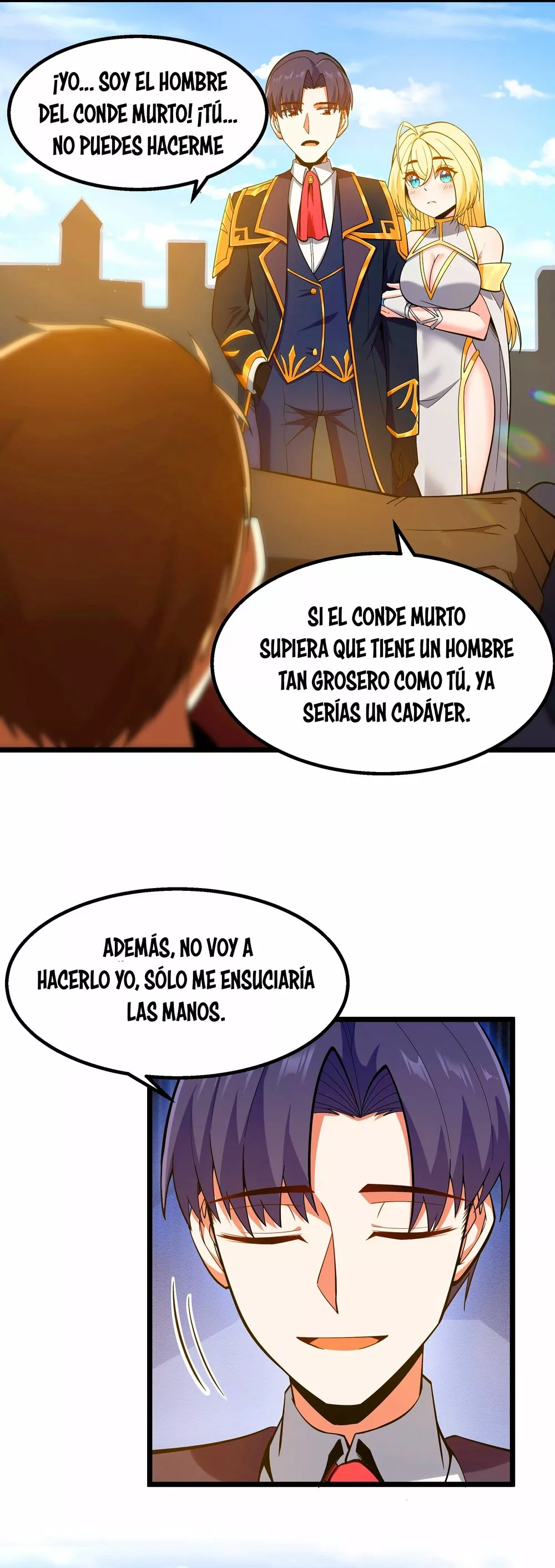 Este valiente es un supremacista del dinero — Capítulo 8 — 22