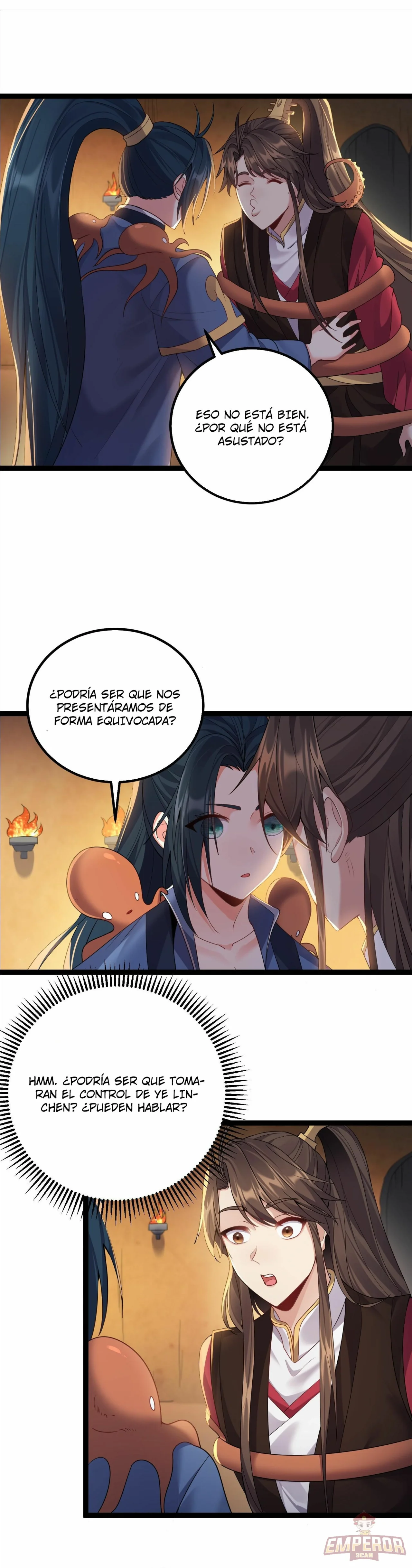 ¡Me converti en el villano de mi videojuego! — Capítulo 110 — 2