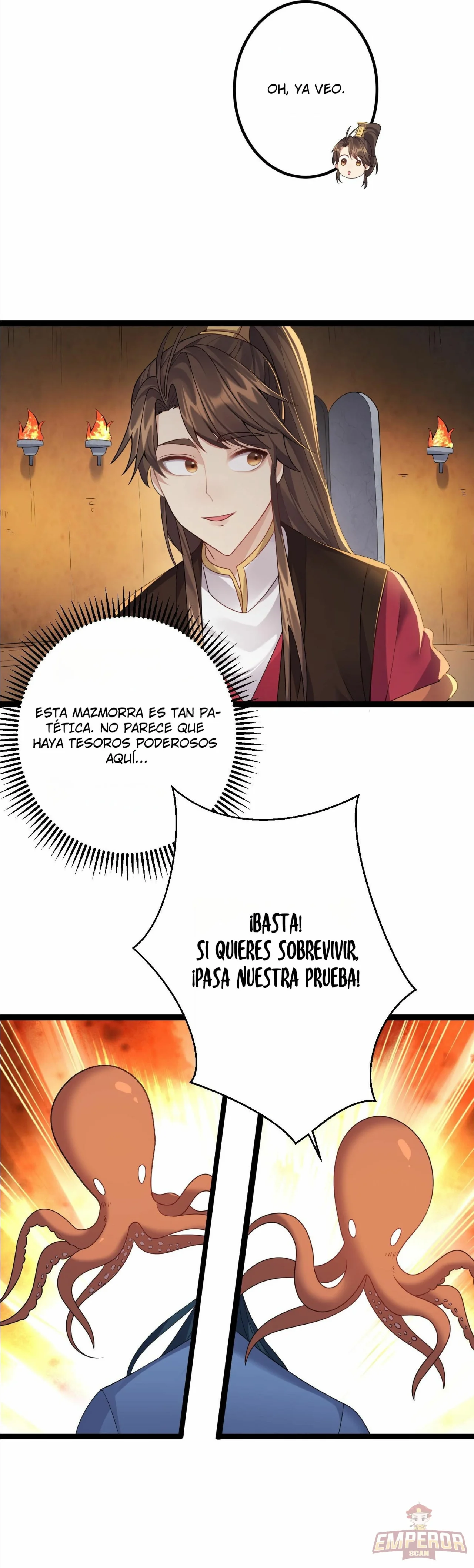 ¡Me converti en el villano de mi videojuego! — Capítulo 110 — 4