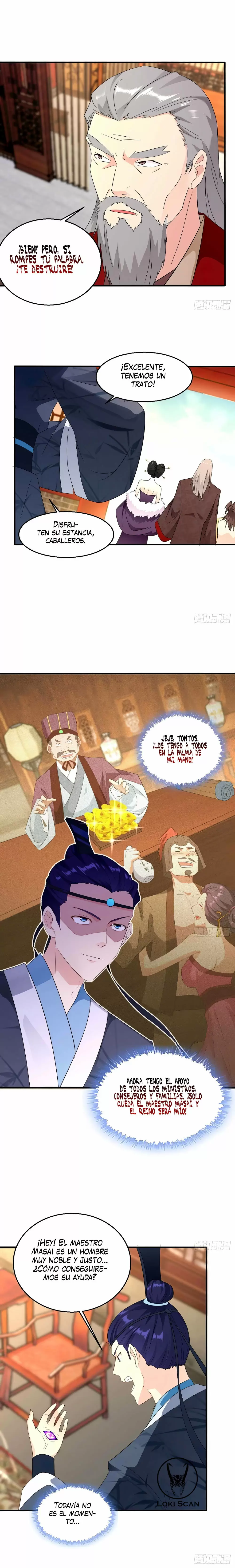 ¡Me forzaron a convertirme en el villano de mi novela! — Capítulo 203 — 4