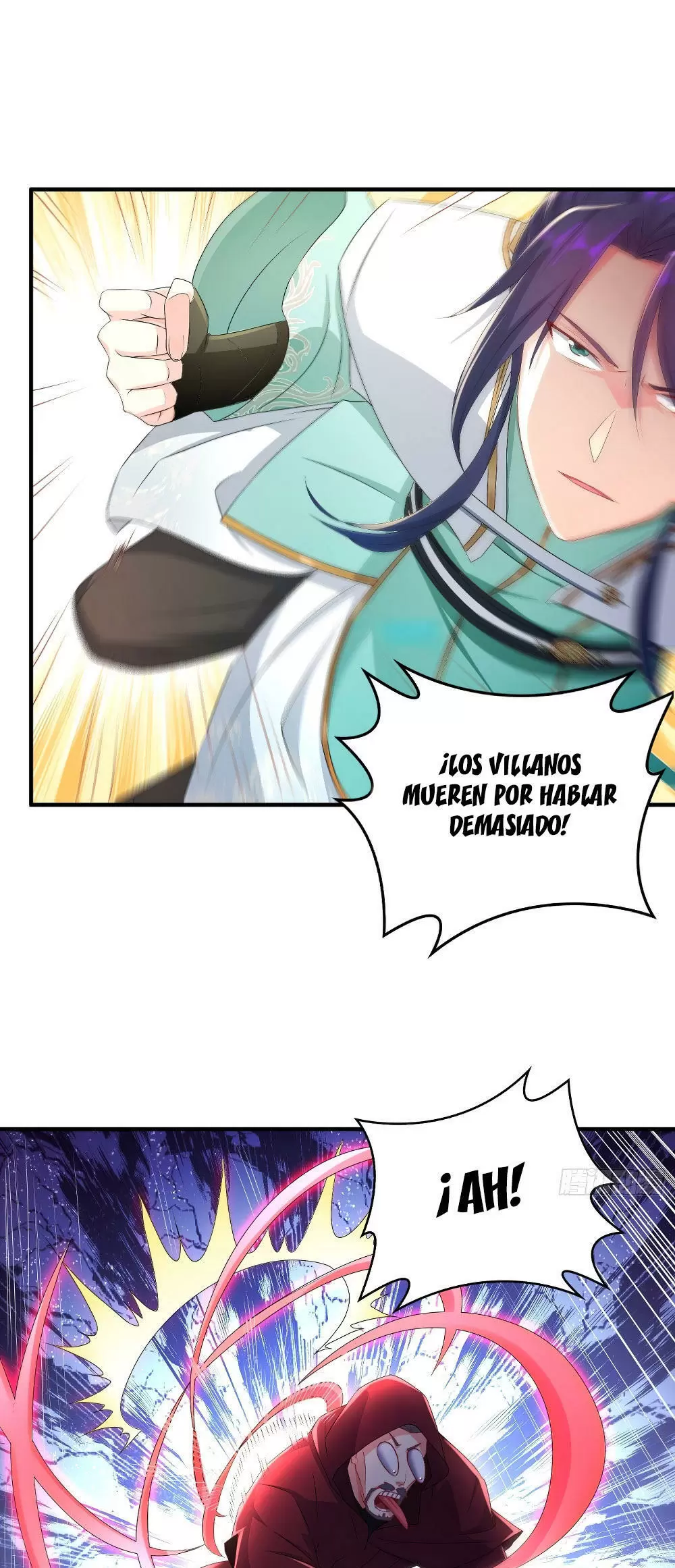 ¡Me forzaron a convertirme en el villano de mi novela! — Capítulo 225 — 9