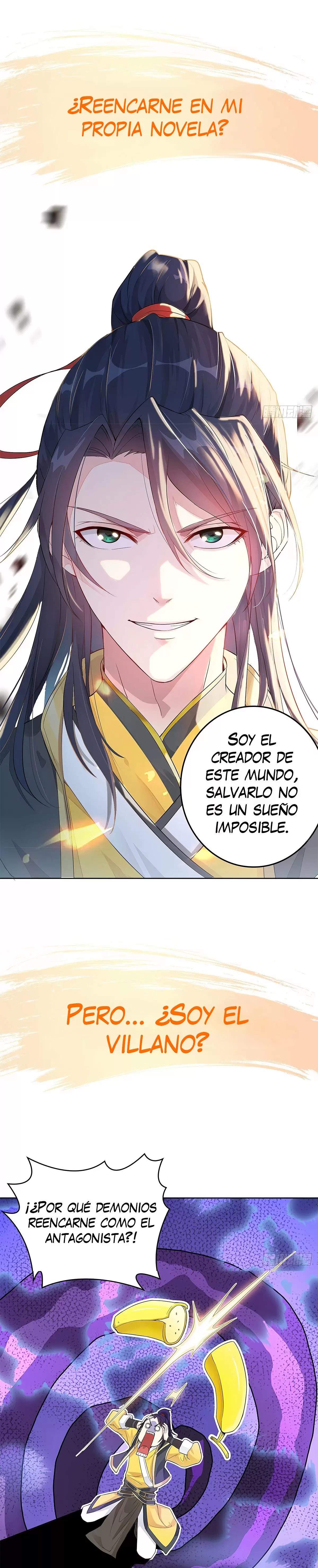 ¡Me forzaron a convertirme en el villano de mi novela! — Capítulo 0 — 3