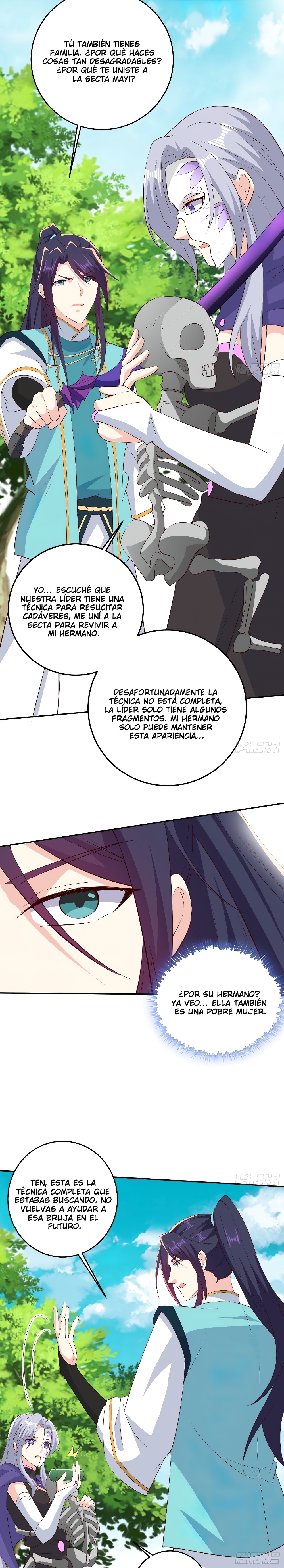 ¡Me forzaron a convertirme en el villano de mi novela! — Capítulo 339 — 9
