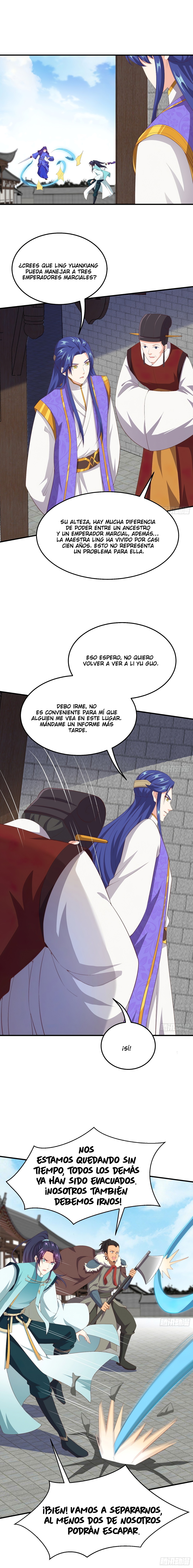 ¡Me forzaron a convertirme en el villano de mi novela! — Capítulo 325 — 4