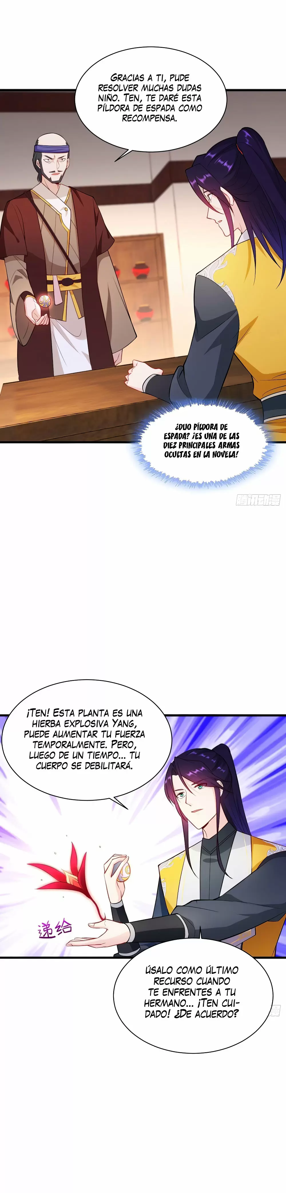 ¡Me forzaron a convertirme en el villano de mi novela! — Capítulo 114 — 5