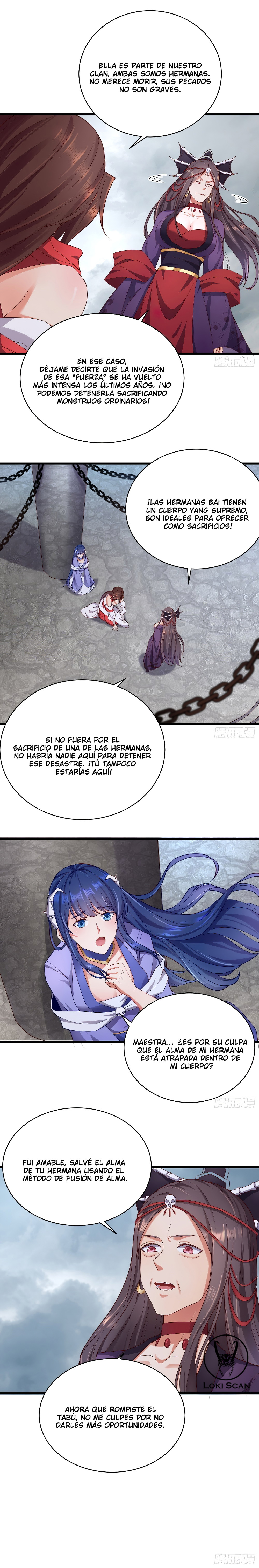 ¡Me forzaron a convertirme en el villano de mi novela! — Capítulo 344 — 3