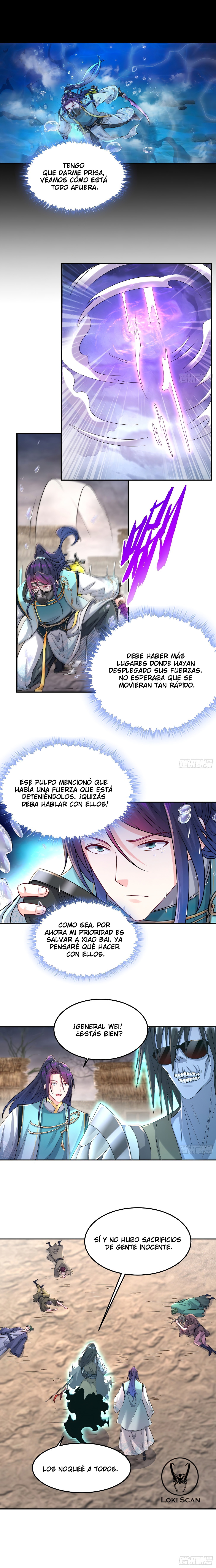 ¡Me forzaron a convertirme en el villano de mi novela! — Capítulo 353 — 4