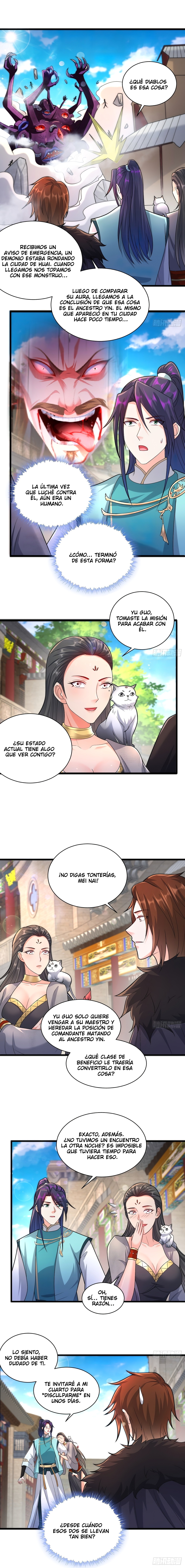 ¡Me forzaron a convertirme en el villano de mi novela! — Capítulo 320 — 4
