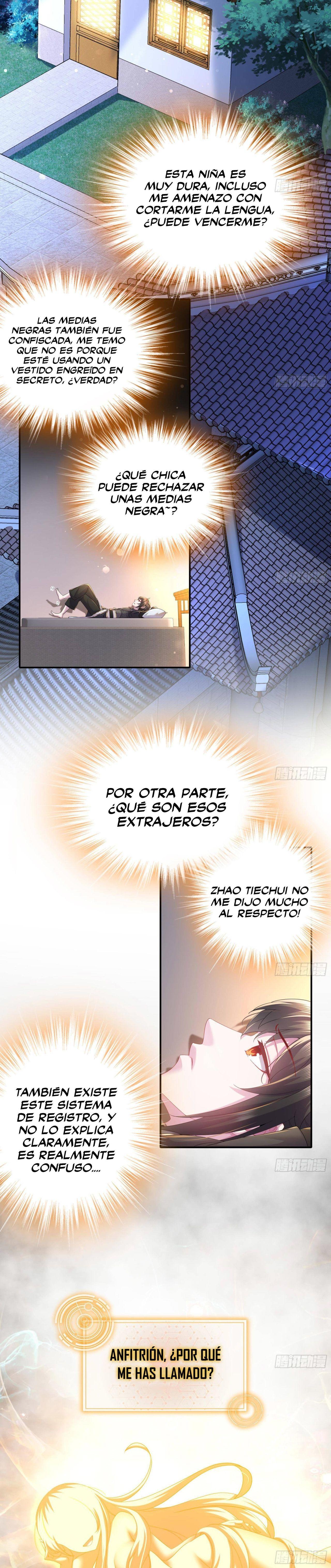 Cambio el destino desafiando al cielo gracias al sistema de registro — Capítulo 09 — 7