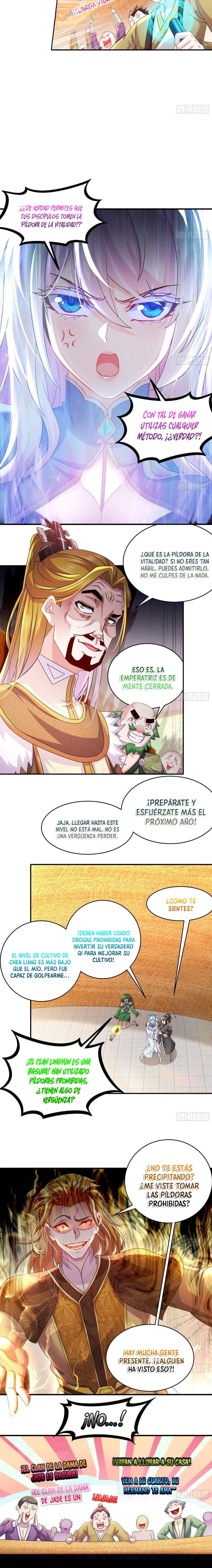 Cambio el destino desafiando al cielo gracias al sistema de registro — Capítulo 34 — 5