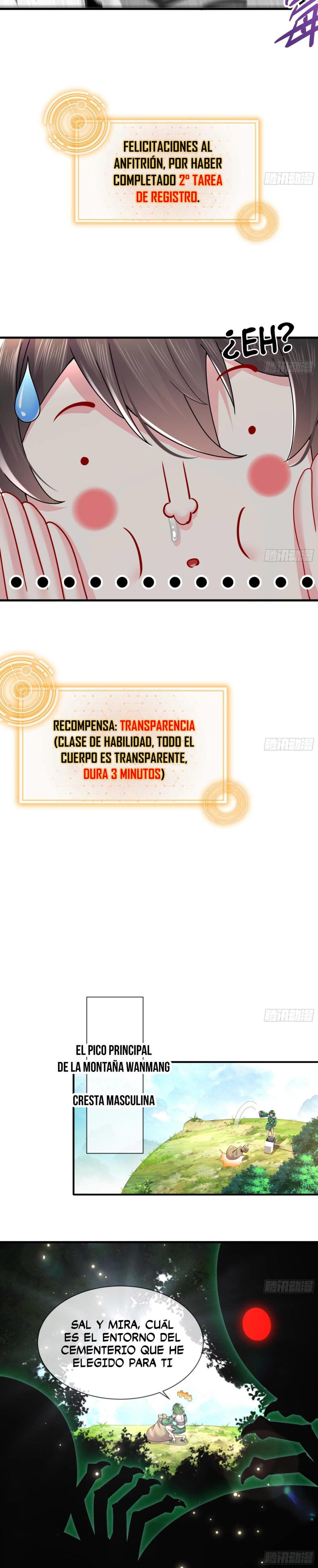 Cambio el destino desafiando al cielo gracias al sistema de registro — Capítulo 05 — 9