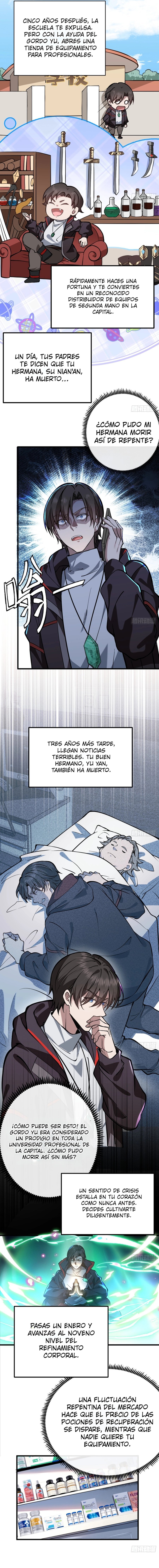 Otros suben de nivel, yo cultivo, surgiendo solo en la Gran Ascensión — Capítulo 1 — 7