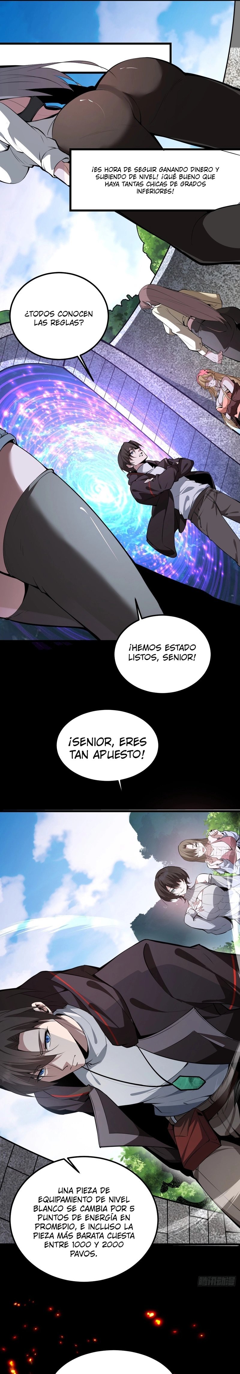 Otros suben de nivel, yo cultivo, surgiendo solo en la Gran Ascensión — Capítulo 4 — 5