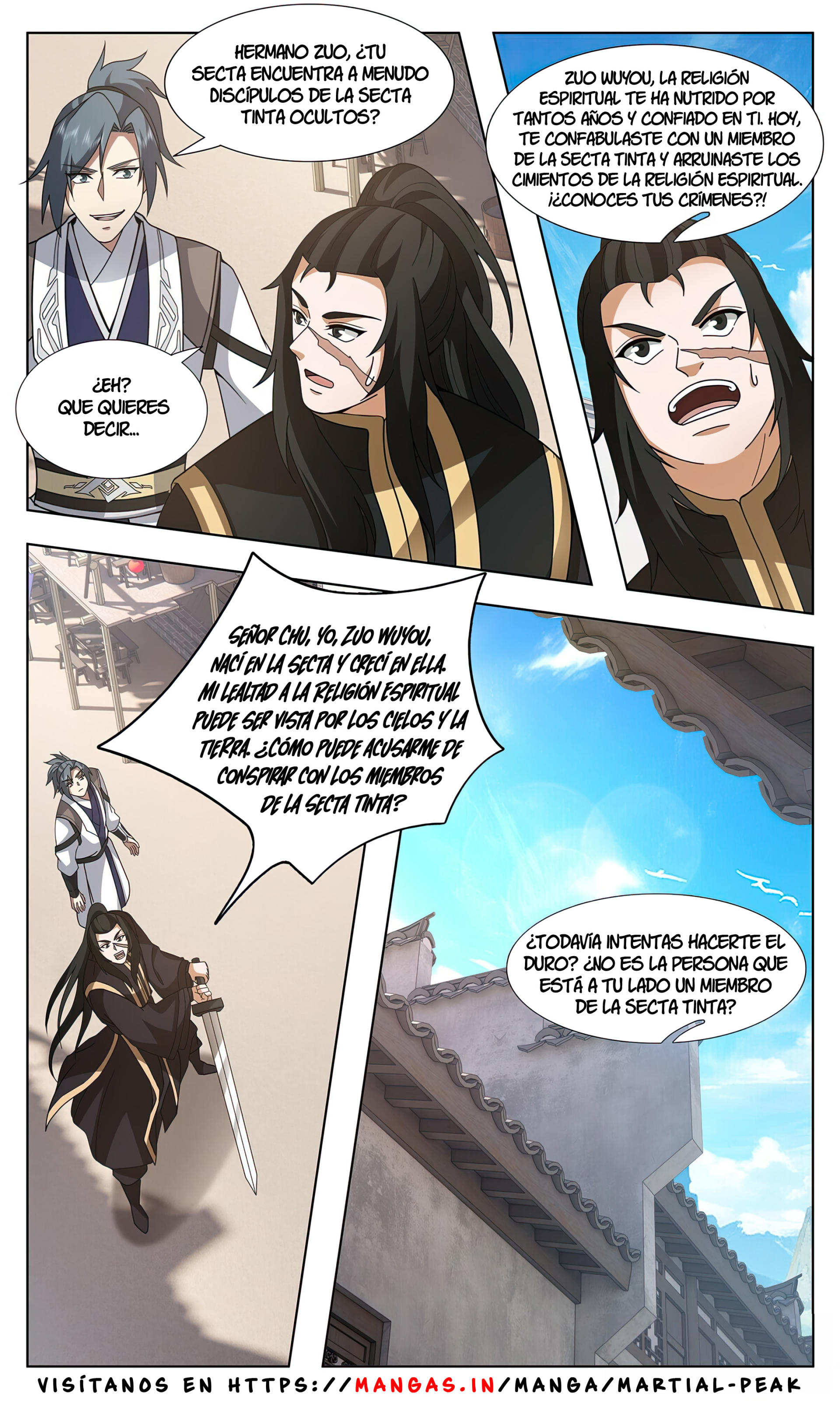 La Cumbre del Arte Marcial — Capítulo 3741 — 12