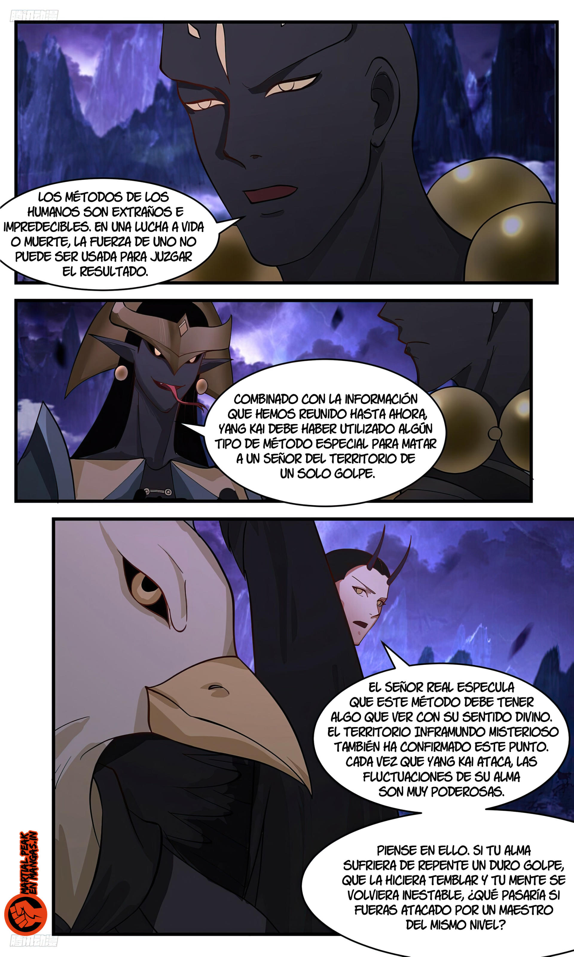 La Cumbre del Arte Marcial — Capítulo 3365 — 3