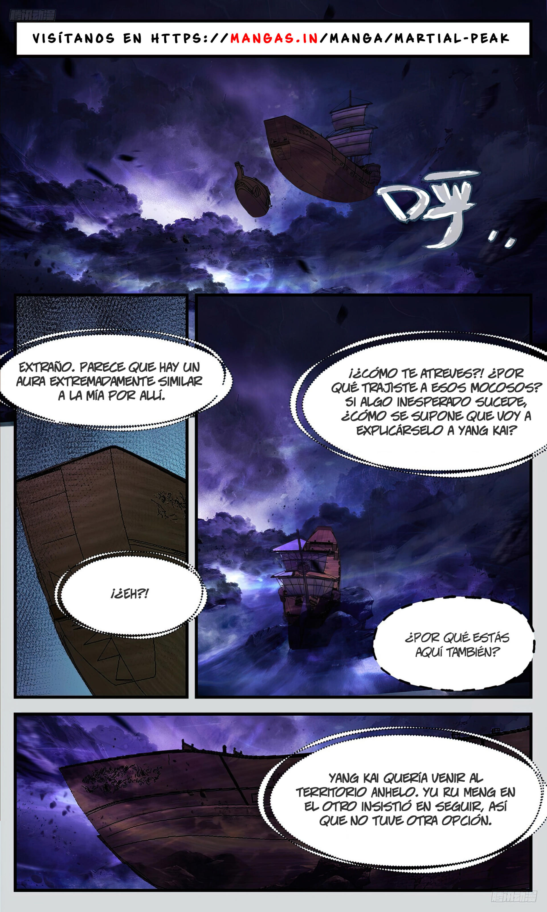 La Cumbre del Arte Marcial — Capítulo 3365 — 7