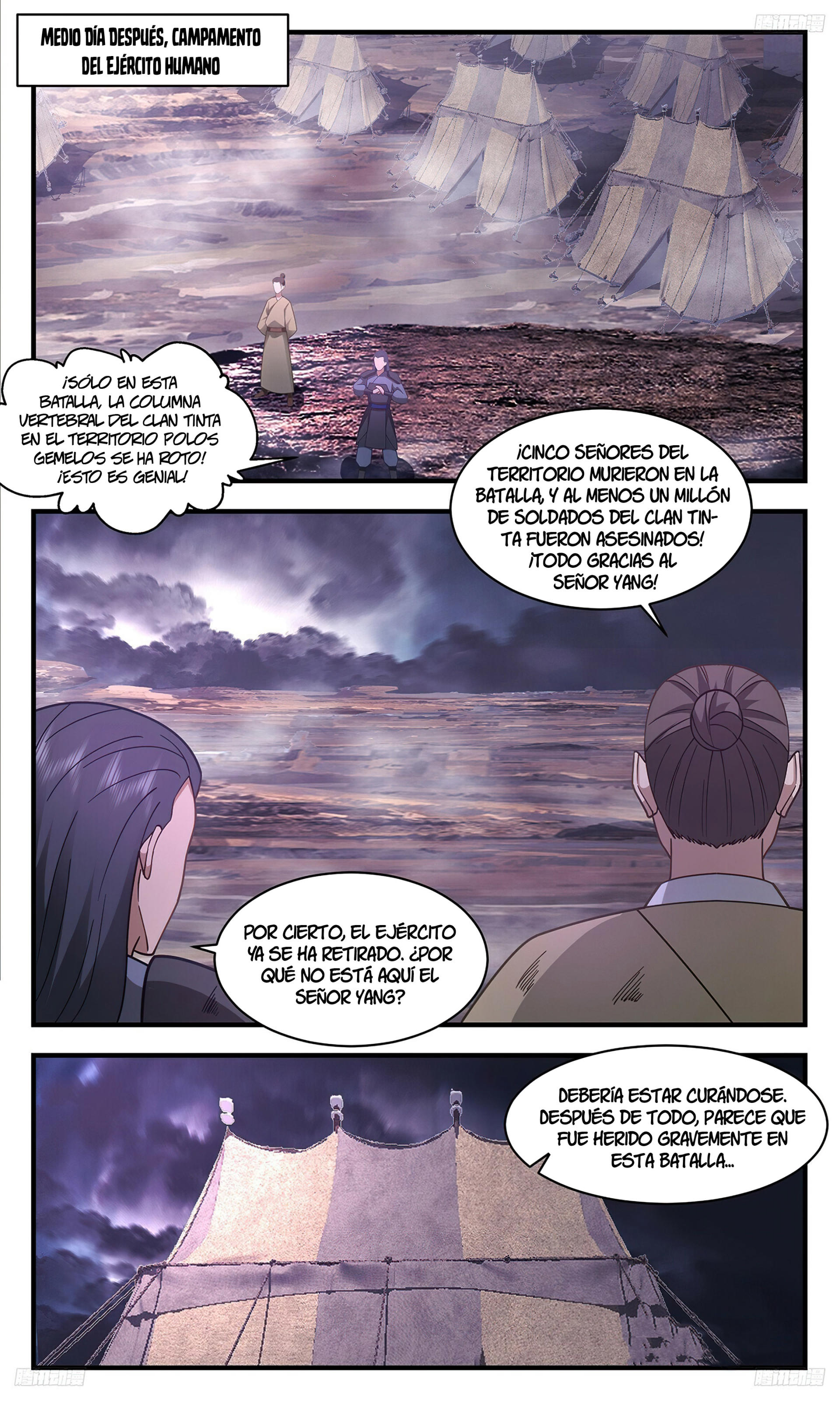 La Cumbre del Arte Marcial — Capítulo 3404 — 8