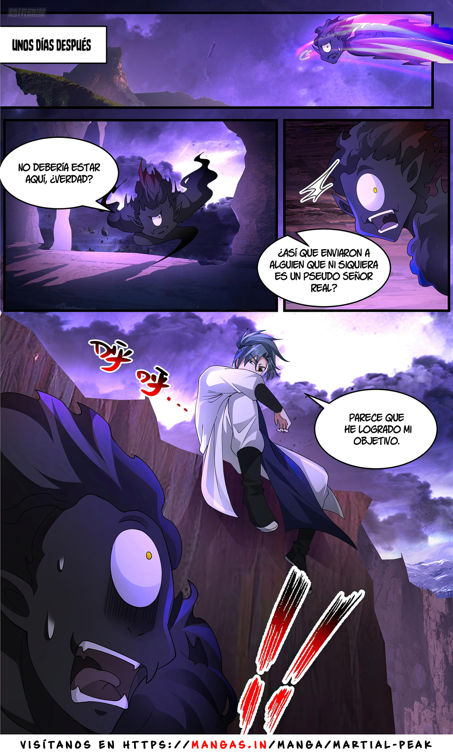 La Cumbre del Arte Marcial — Capítulo 3643 — 9