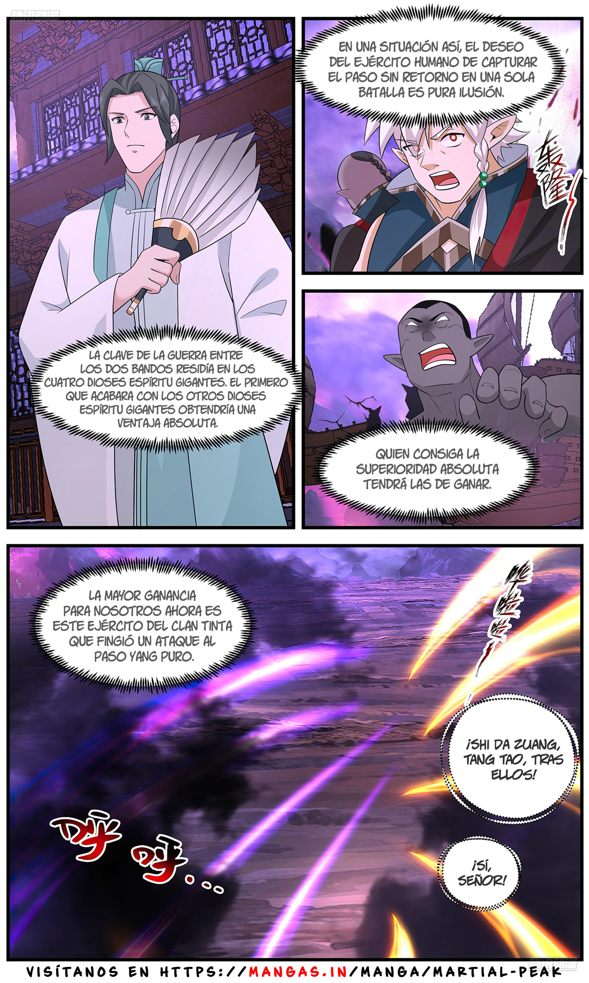 La Cumbre del Arte Marcial — Capítulo 3684 — 7