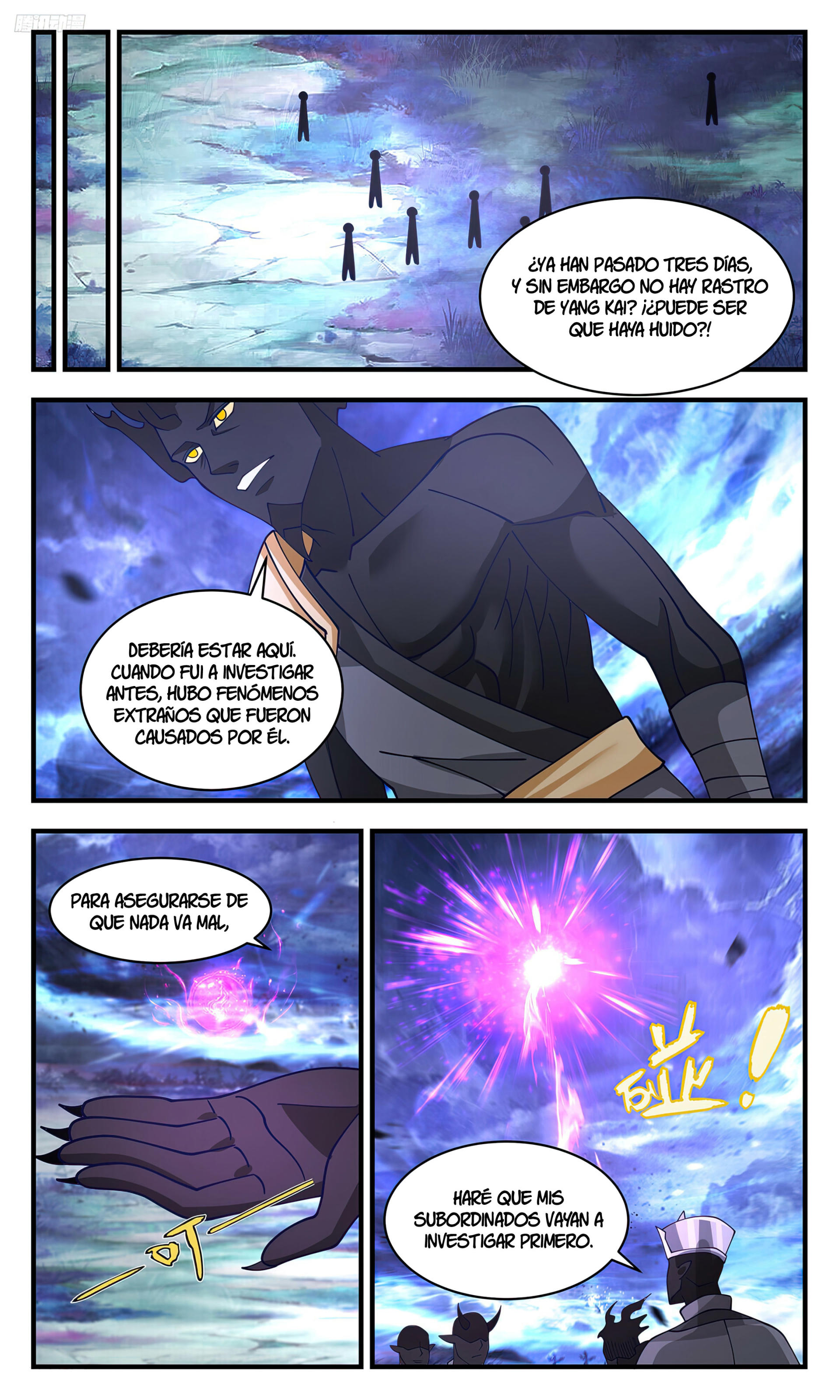 La Cumbre del Arte Marcial — Capítulo 3429 — 9