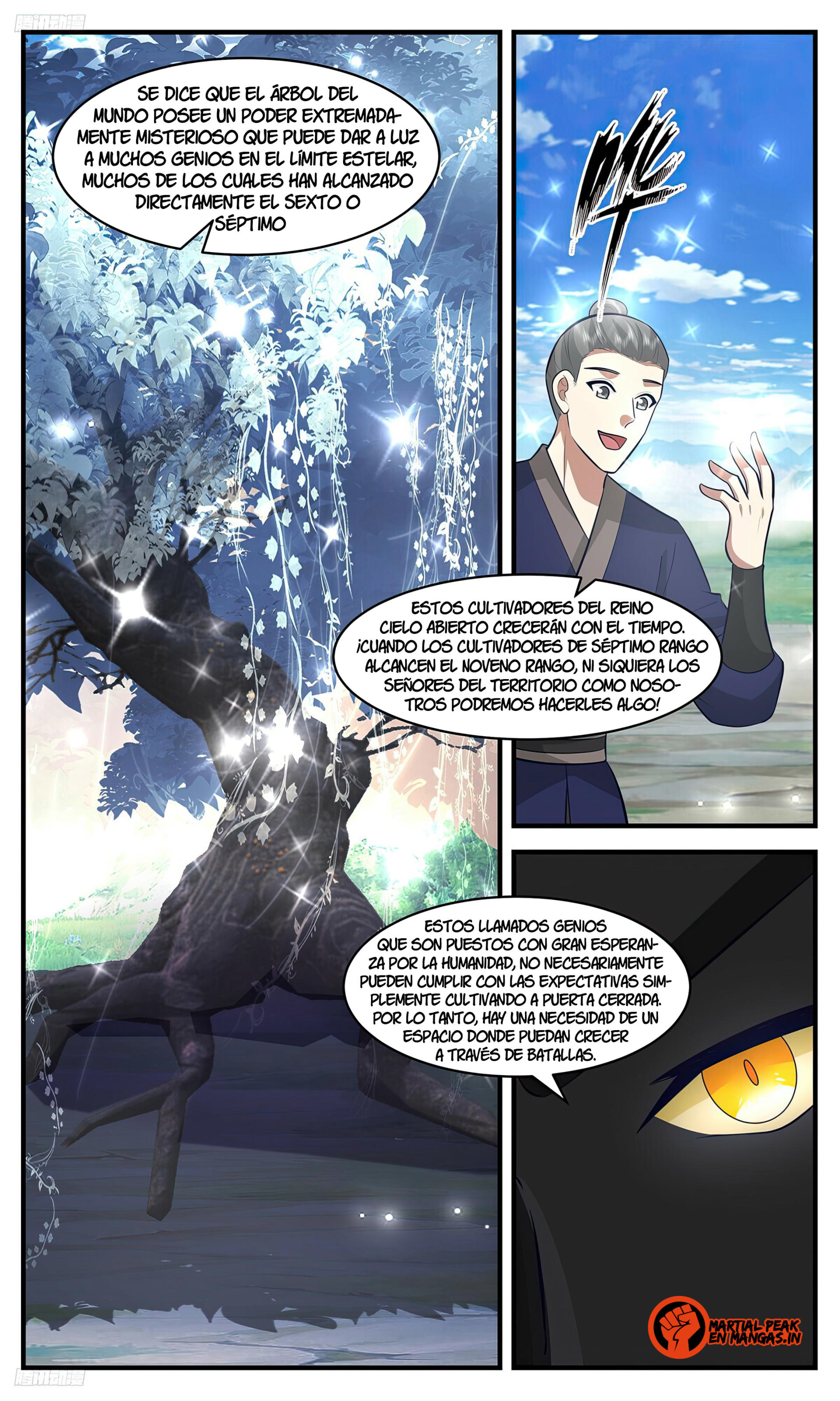La Cumbre del Arte Marcial — Capítulo 3405 — 3