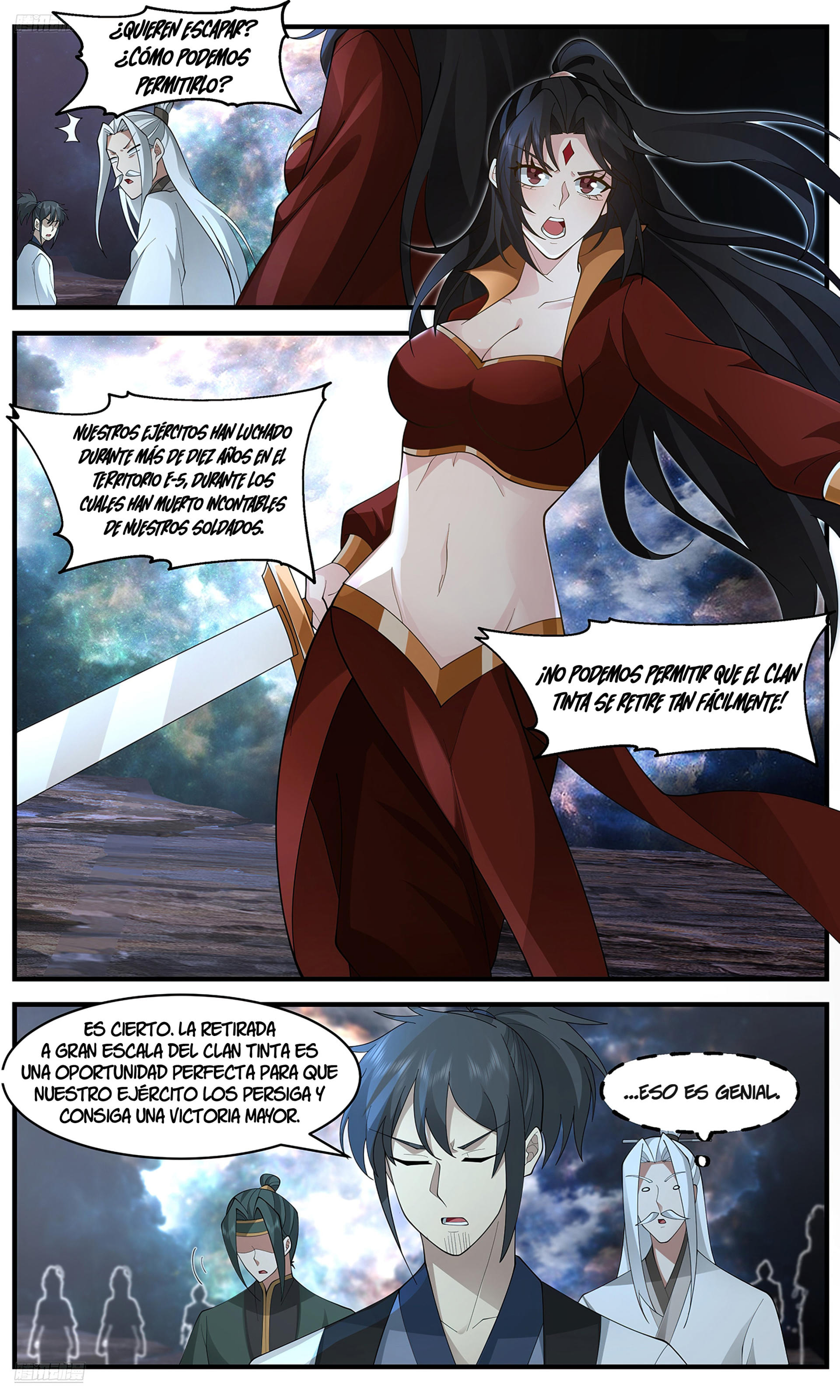La Cumbre del Arte Marcial — Capítulo 3637 — 3