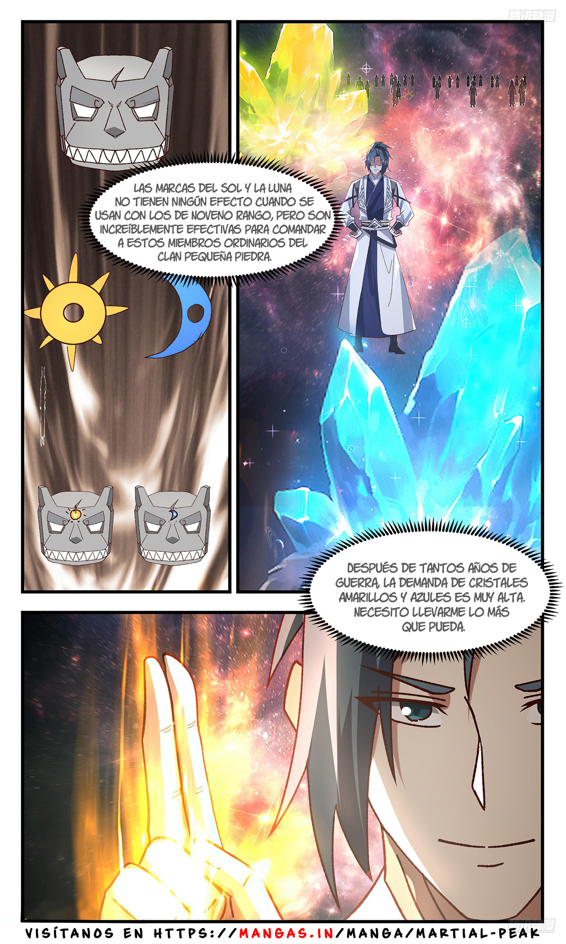 La Cumbre del Arte Marcial — Capítulo 3691 — 10