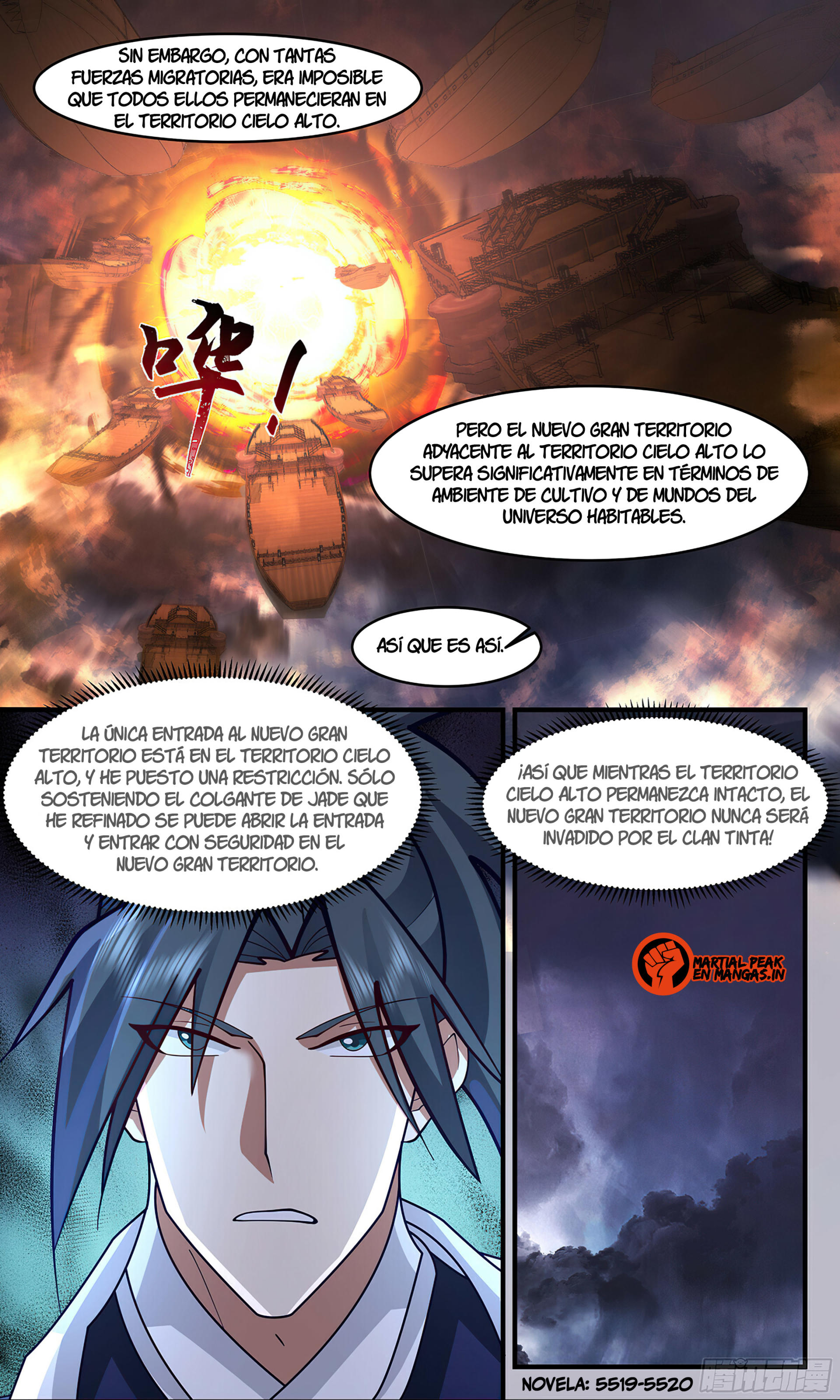 La Cumbre del Arte Marcial — Capítulo 3350 — 13