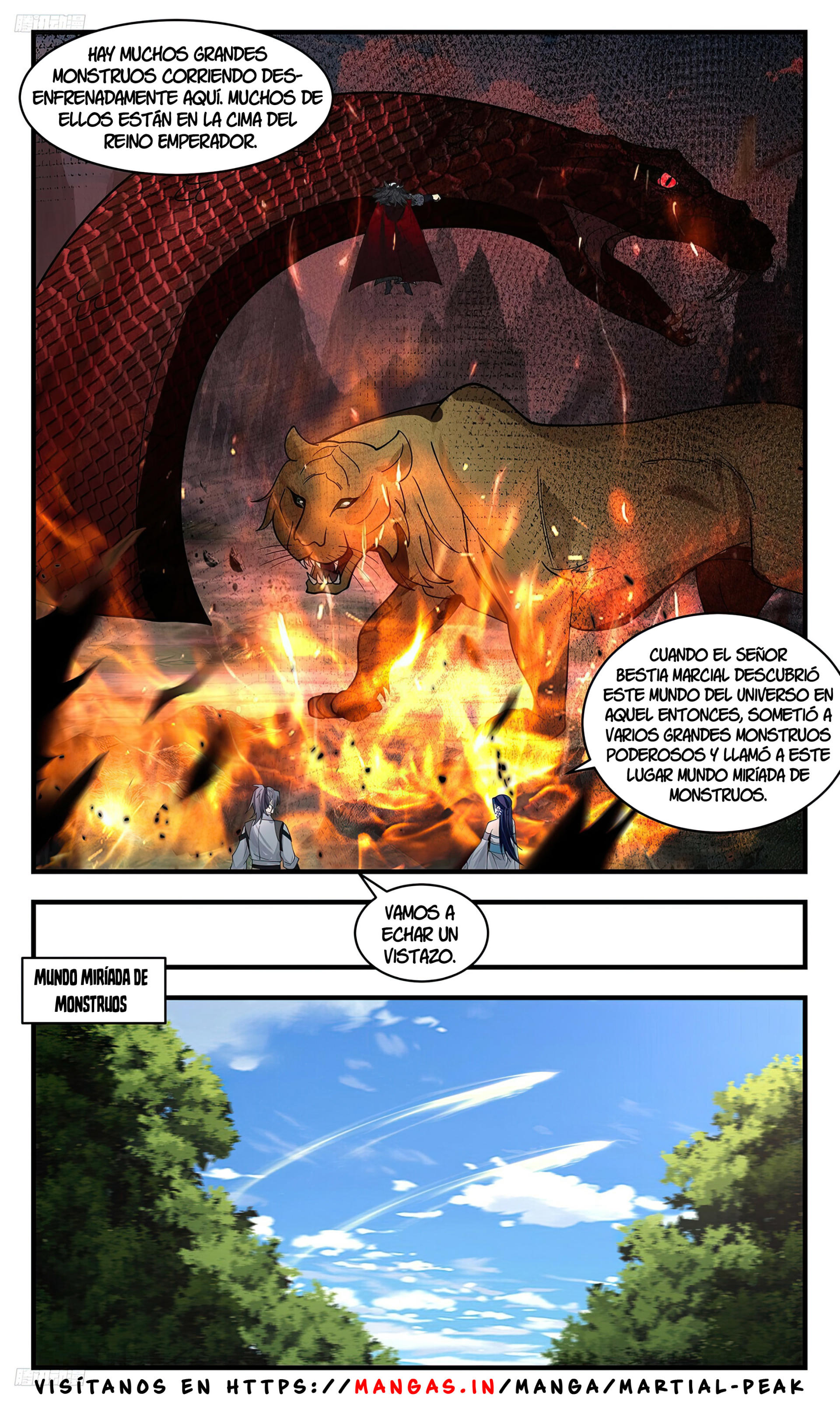 La Cumbre del Arte Marcial — Capítulo 3380 — 9