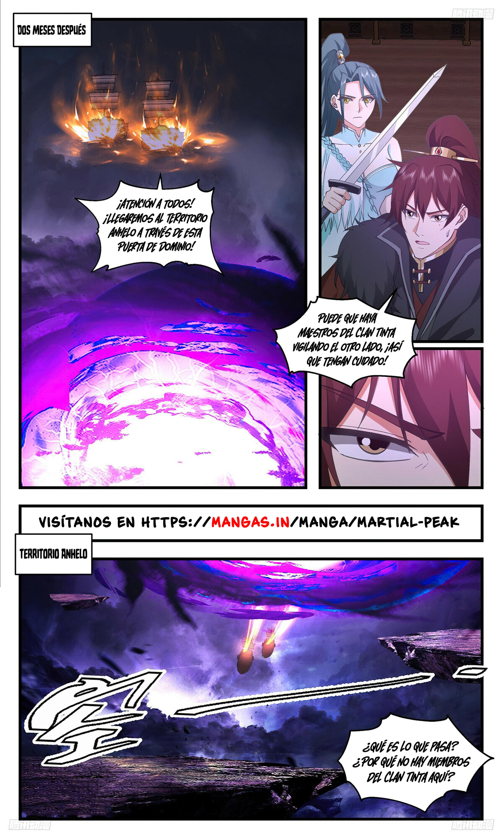 La Cumbre del Arte Marcial — Capítulo 3364 — 8