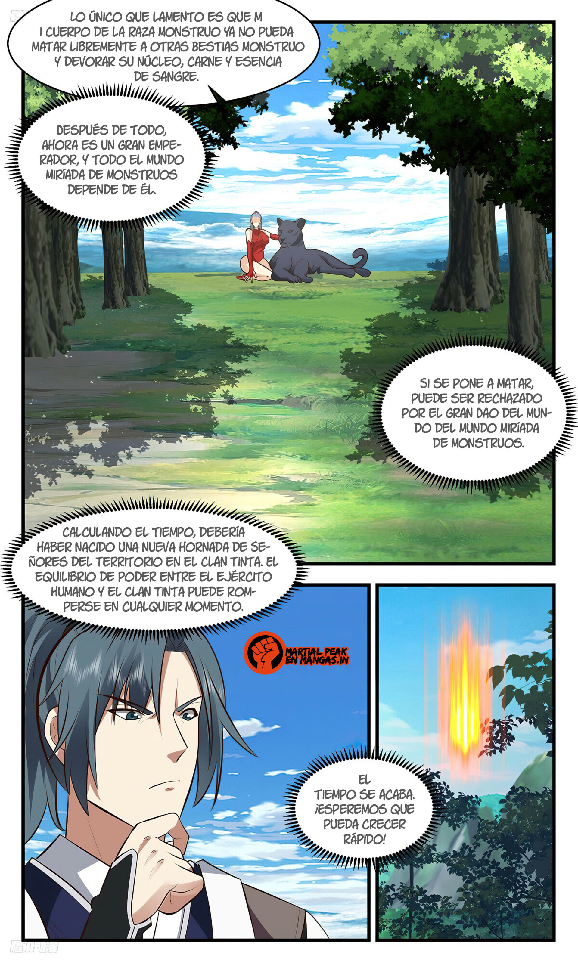 La Cumbre del Arte Marcial — Capítulo 3418 — 3