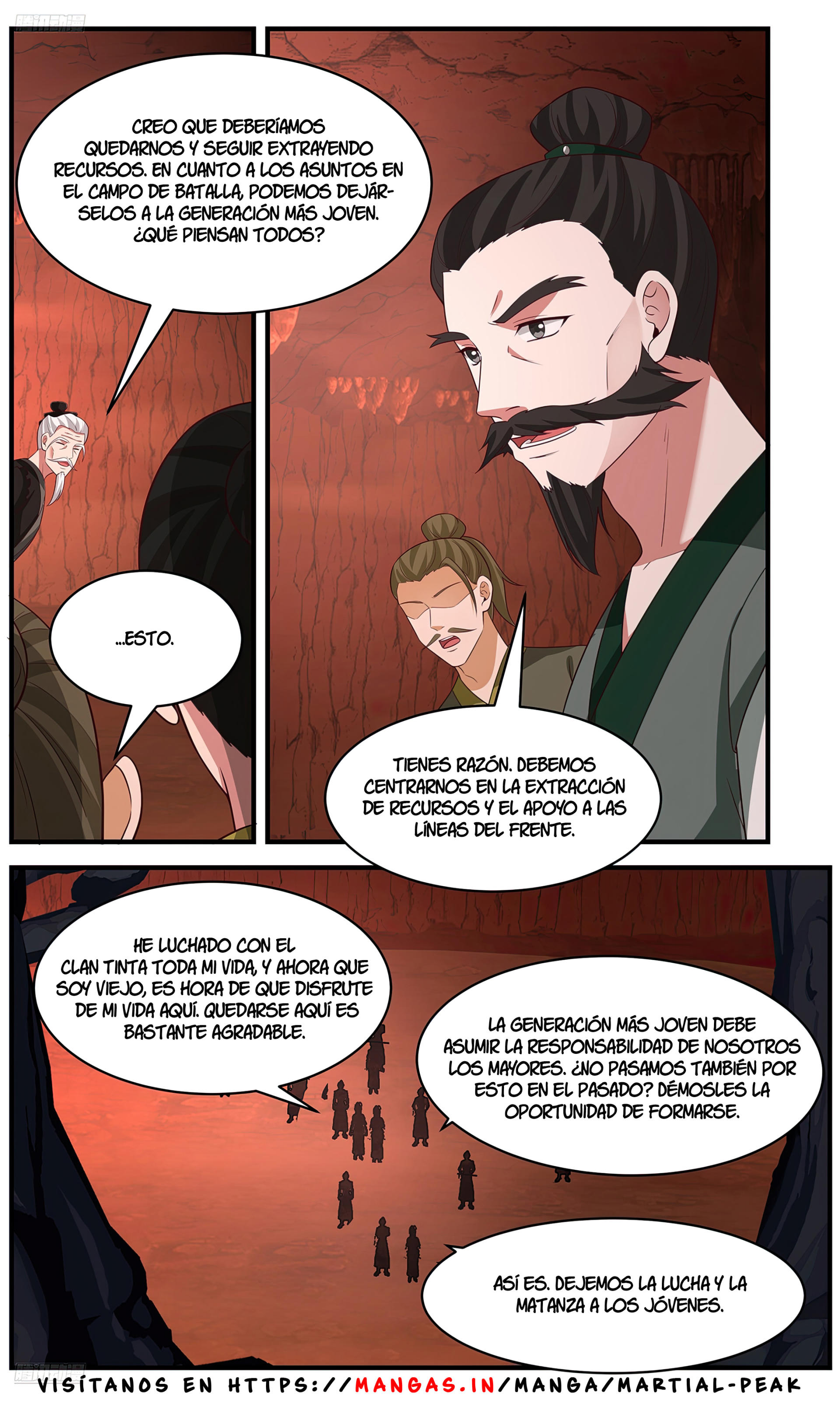 La Cumbre del Arte Marcial — Capítulo 3645 — 3