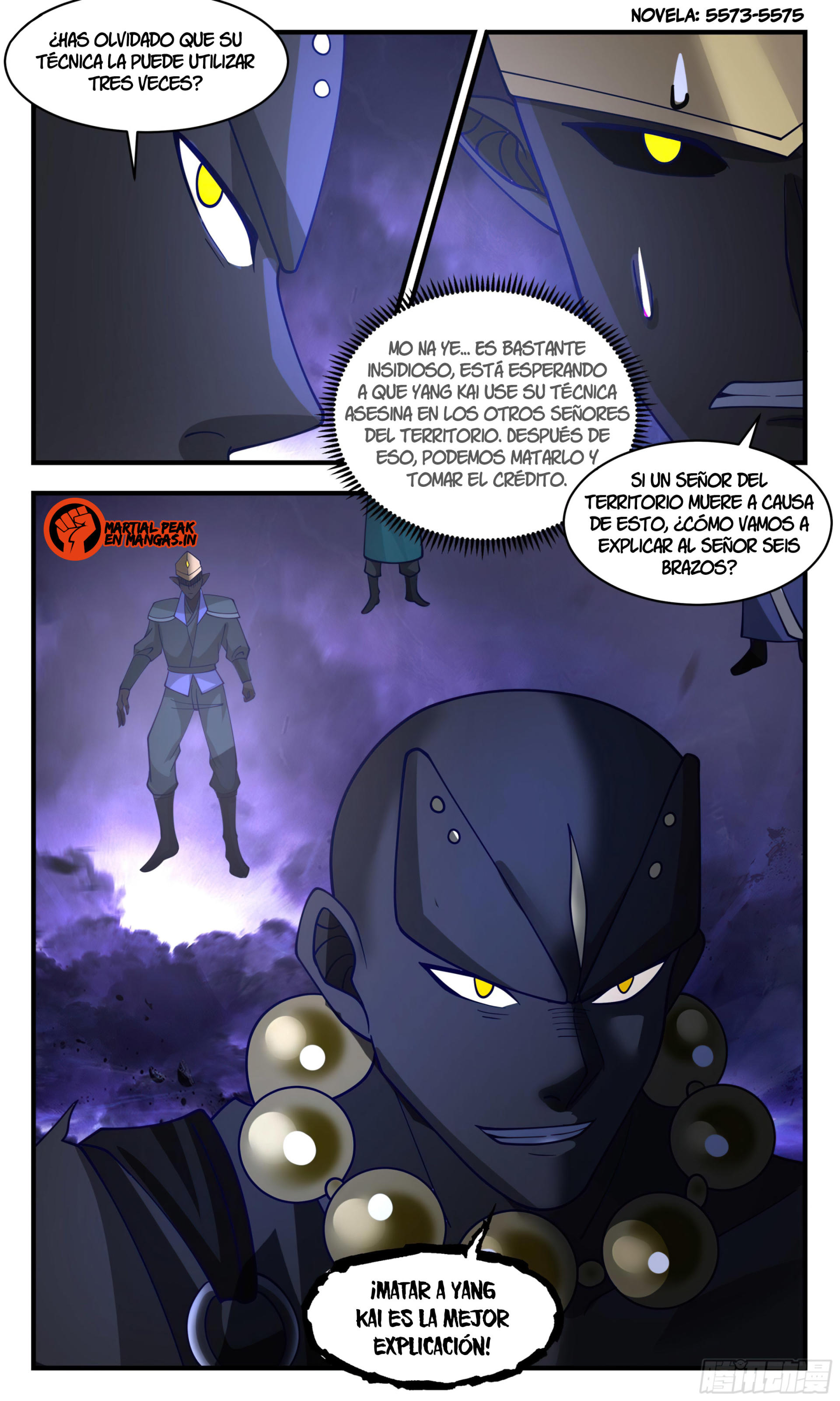 La Cumbre del Arte Marcial — Capítulo 3388 — 13