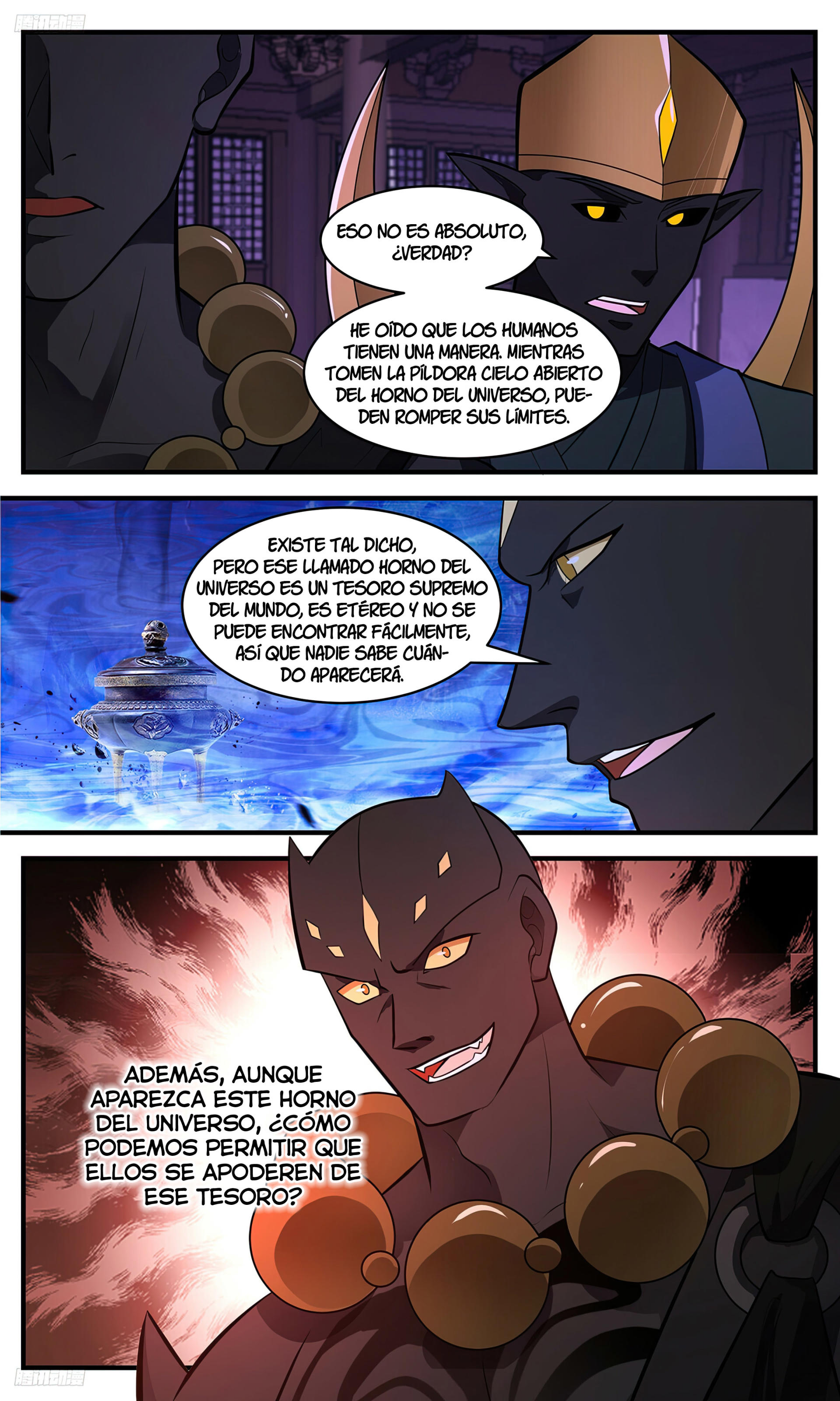 La Cumbre del Arte Marcial — Capítulo 3391 — 3