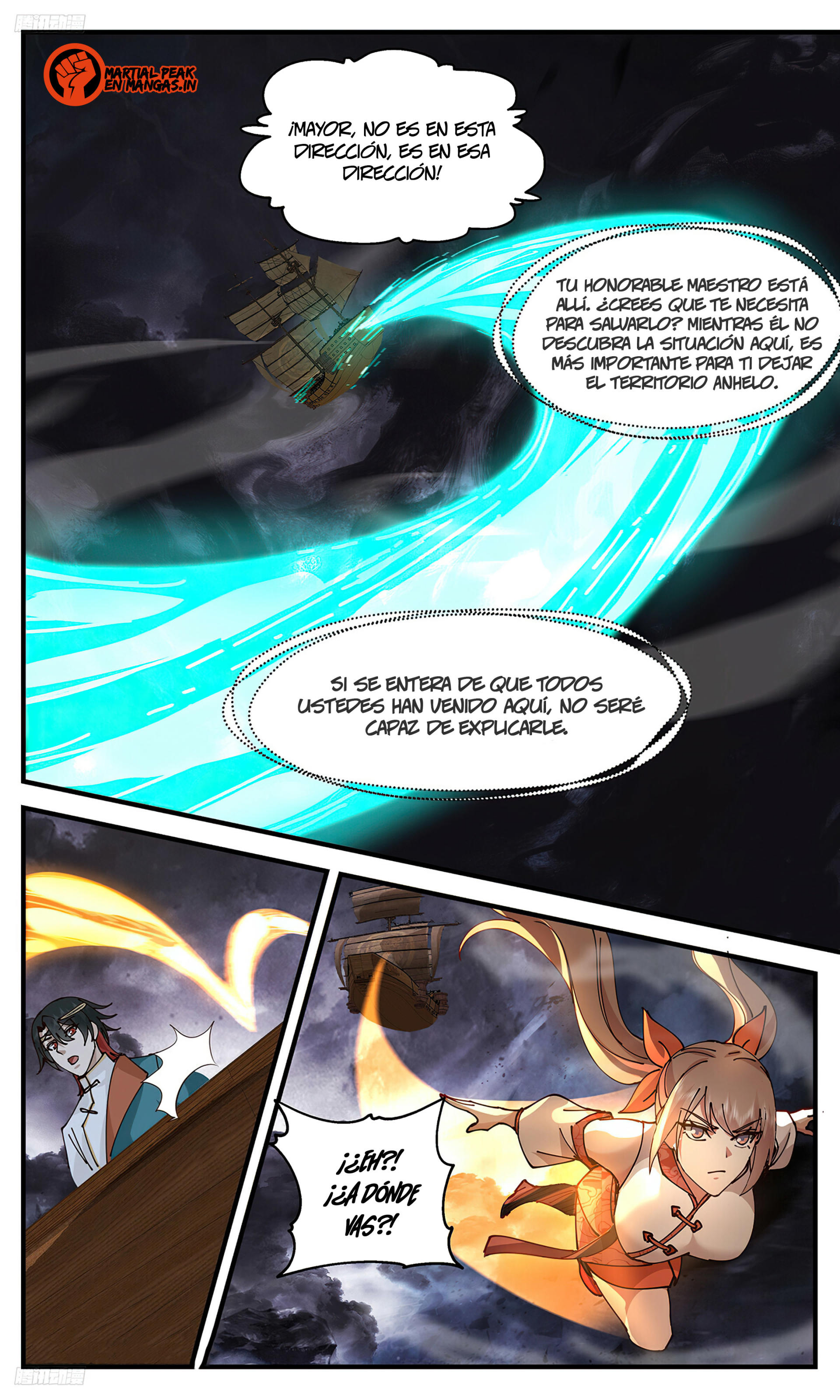 La Cumbre del Arte Marcial — Capítulo 3366 — 4
