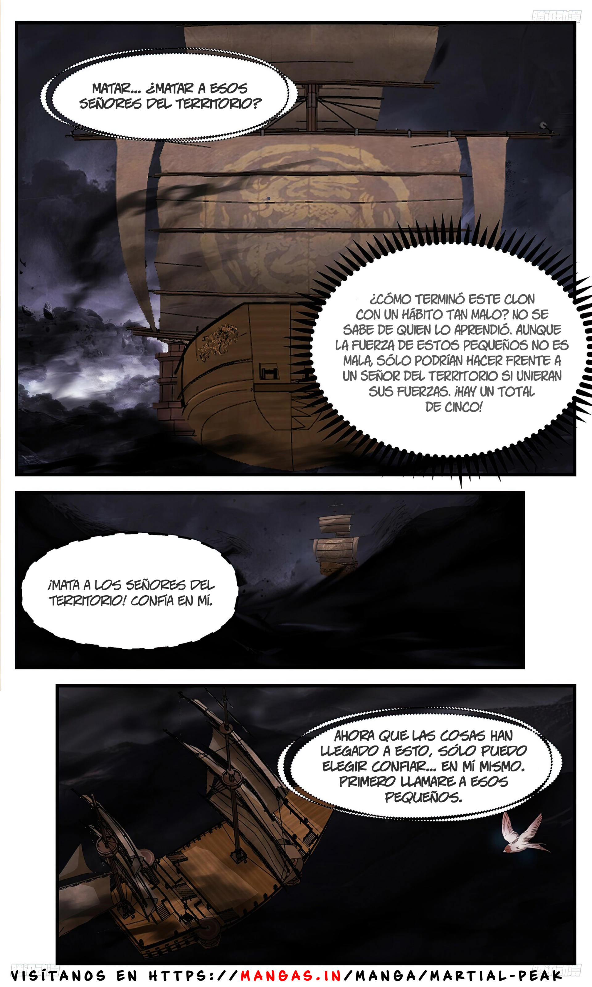 La Cumbre del Arte Marcial — Capítulo 3366 — 8