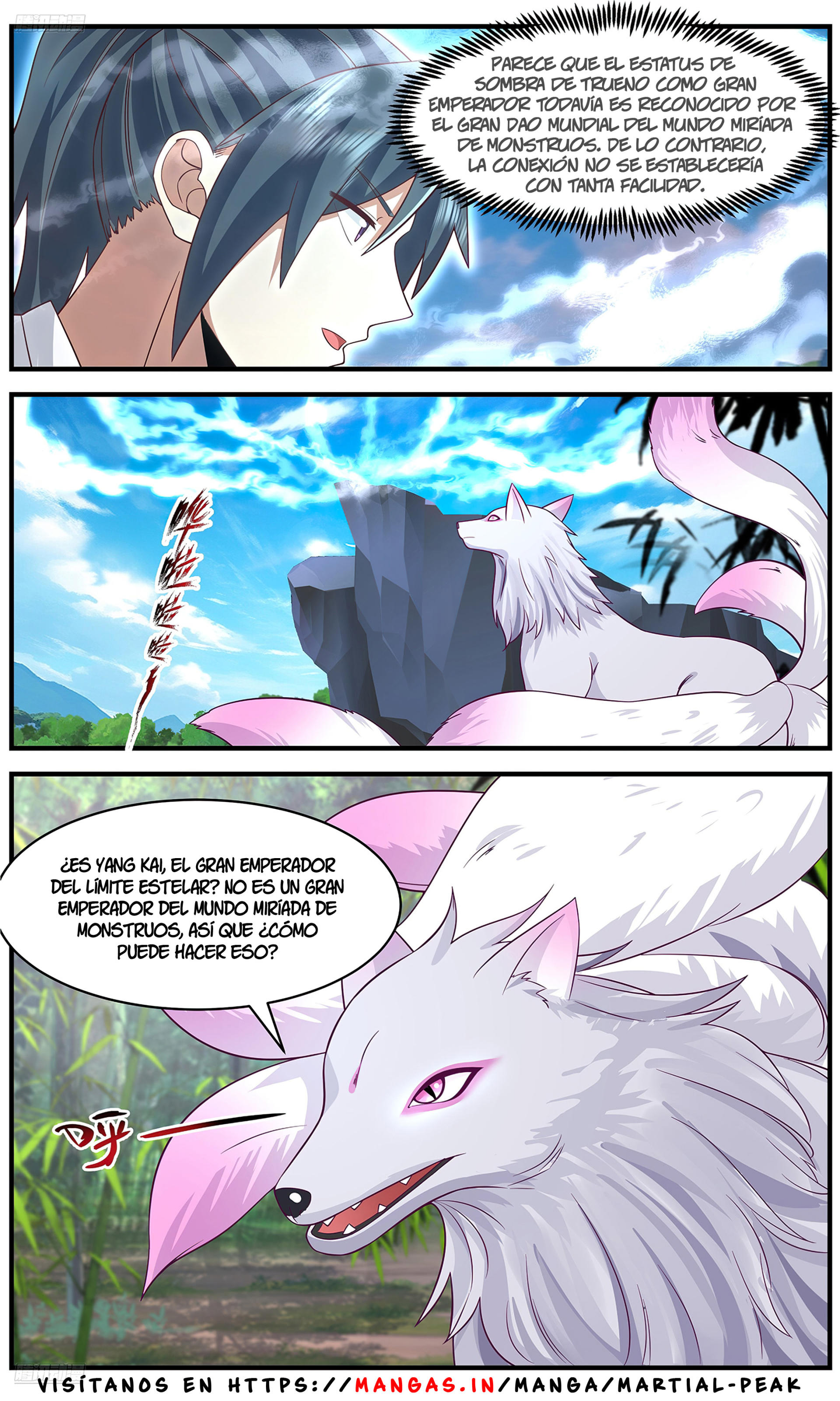 La Cumbre del Arte Marcial — Capítulo 3669 — 3