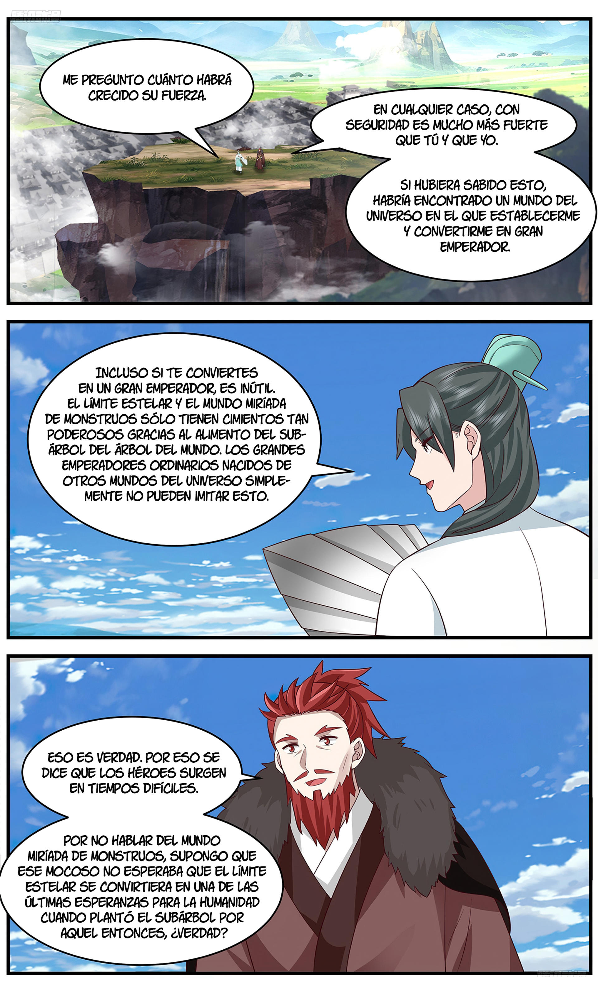La Cumbre del Arte Marcial — Capítulo 3669 — 7