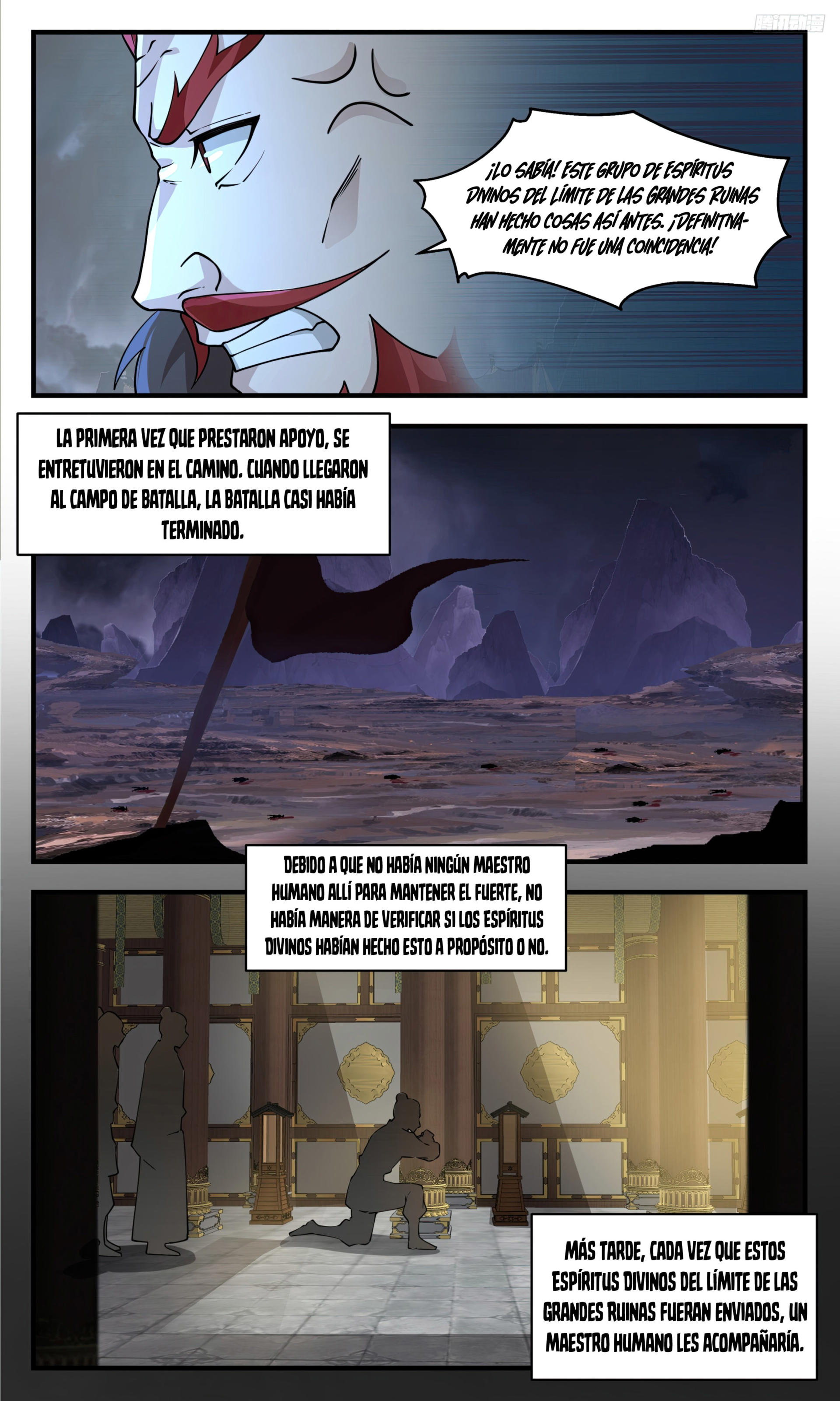 La Cumbre del Arte Marcial — Capítulo 3352 — 12